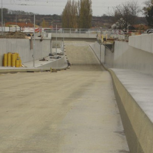 Niveaufreimachung der Bahnkreuzung ÖBB-Strecke Absdorf-Krems