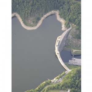 Fuß- und Radwegbrücke über die Staumauer Ottenstein