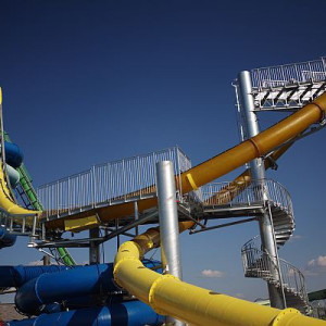 Wasserrutschen Looping
