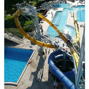 Wasserrutschen Looping