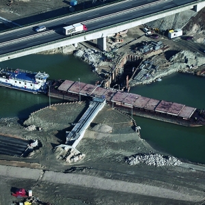 Hochwasserschutz Donauhafen Krems