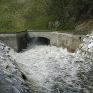 Hochwasserrückhalteanlage Kronsegg