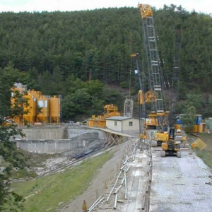 Hochwasserrückhalteanlage Kronsegg