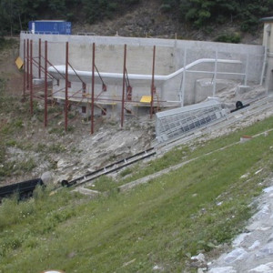 Hochwasserrückhalteanlage Kronsegg