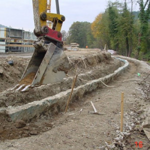 Hochwasserschutzmassnahmen Häusermann Gars